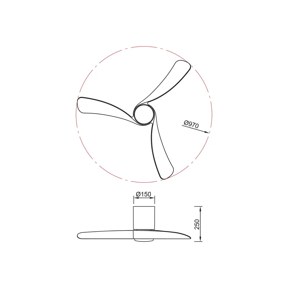 Фото 4 Люстра-вентилятор светодиодная Mantra 9049 с пультом 10 м² освещение от 13 до 20 м² вентиляция регулируемый белый свет цвет белый Фото 4 Люстра-вентилятор светодиодная Mantra 9049 с пультом 10 м² освещение от 13 до 20 м² вентиляция регулируемый белый свет цвет белый