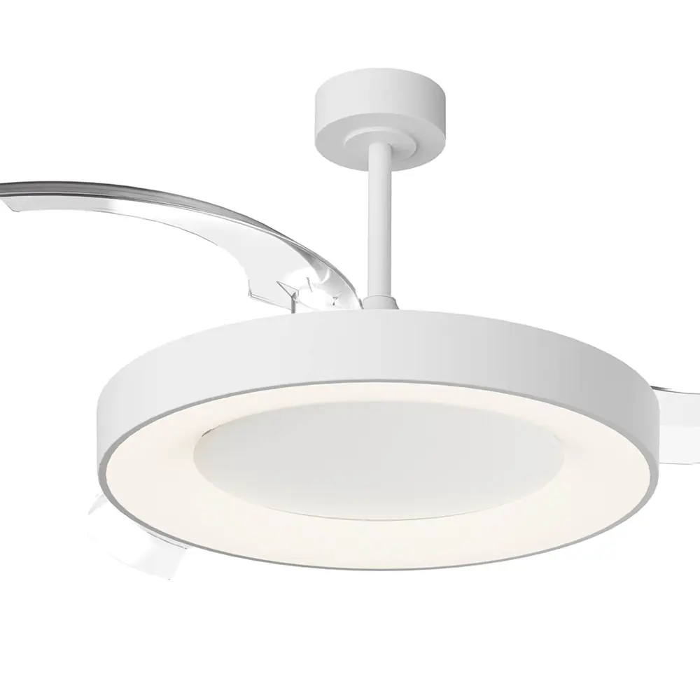 Фото 2 Люстра-вентилятор светодиодная Mantra 9057 с пультом 14 м² освещение от 13 до 20 м² вентиляция регулируемый белый свет цвет белый Фото 2 Люстра-вентилятор светодиодная Mantra 9057 с пультом 14 м² освещение от 13 до 20 м² вентиляция регулируемый белый свет цвет белый