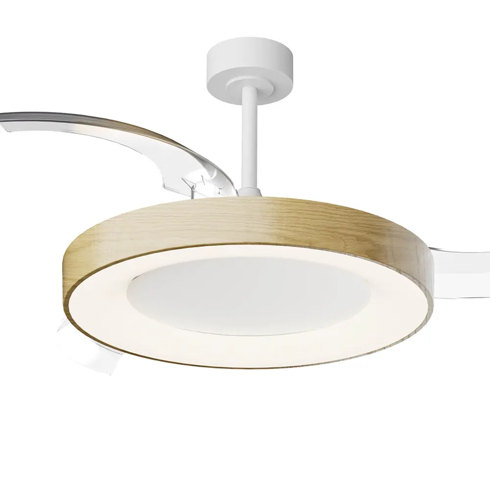 Фото 2 Люстра-вентилятор светодиодная Mantra 9058 с пультом 14 м² освещение от 13 до 20 м² вентиляция регулируемый белый свет цвет белый