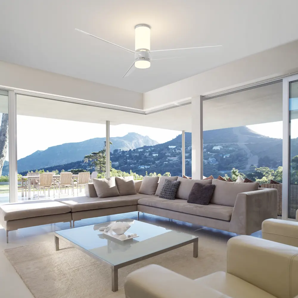 Фото 5 Люстра-вентилятор светодиодная Mantra 9062 с пультом 16 м² освещение от 13 до 20 м² вентиляция регулируемый белый свет цвет белый Фото 5 Люстра-вентилятор светодиодная Mantra 9062 с пультом 16 м² освещение от 13 до 20 м² вентиляция регулируемый белый свет цвет белый