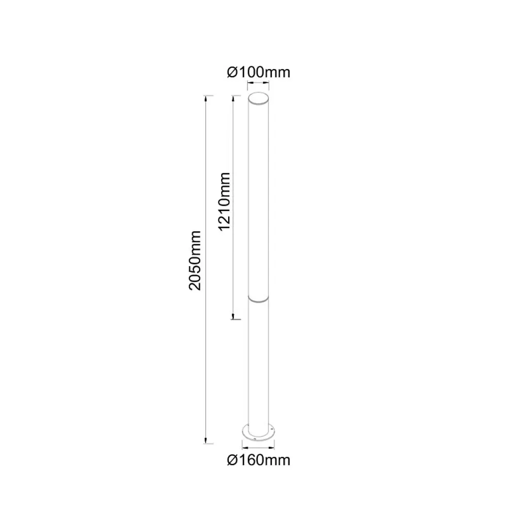 Фото 7 Фонарный столб уличный светодиодный Mantra 9279 205 см теплый белый свет цвет коричневый Фото 7 Фонарный столб уличный светодиодный Mantra 9279 205 см теплый белый свет цвет коричневый