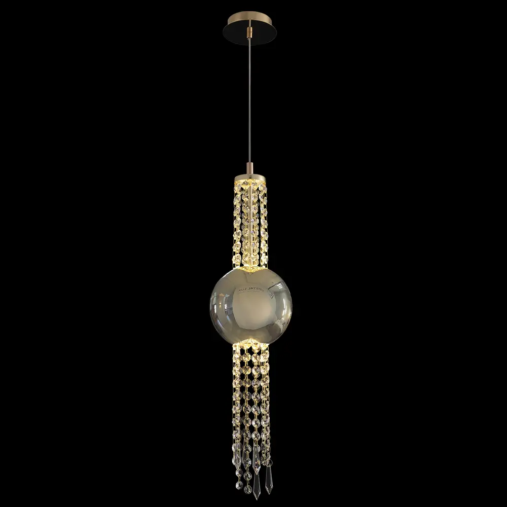 Фото Светильник подвесной светодиодный Crystal lux Navajo sp3w led gold 5 м² нейтральный белый свет цвет хром Фото Светильник подвесной светодиодный Crystal lux Navajo sp3w led gold 5 м² нейтральный белый свет цвет хром