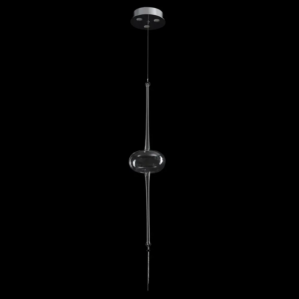 Фото 8 Светильник подвесной светодиодный Crystal lux Glass sp3w led chrome 2 м² нейтральный белый свет цвет хром Фото 8 Светильник подвесной светодиодный Crystal lux Glass sp3w led chrome 2 м² нейтральный белый свет цвет хром
