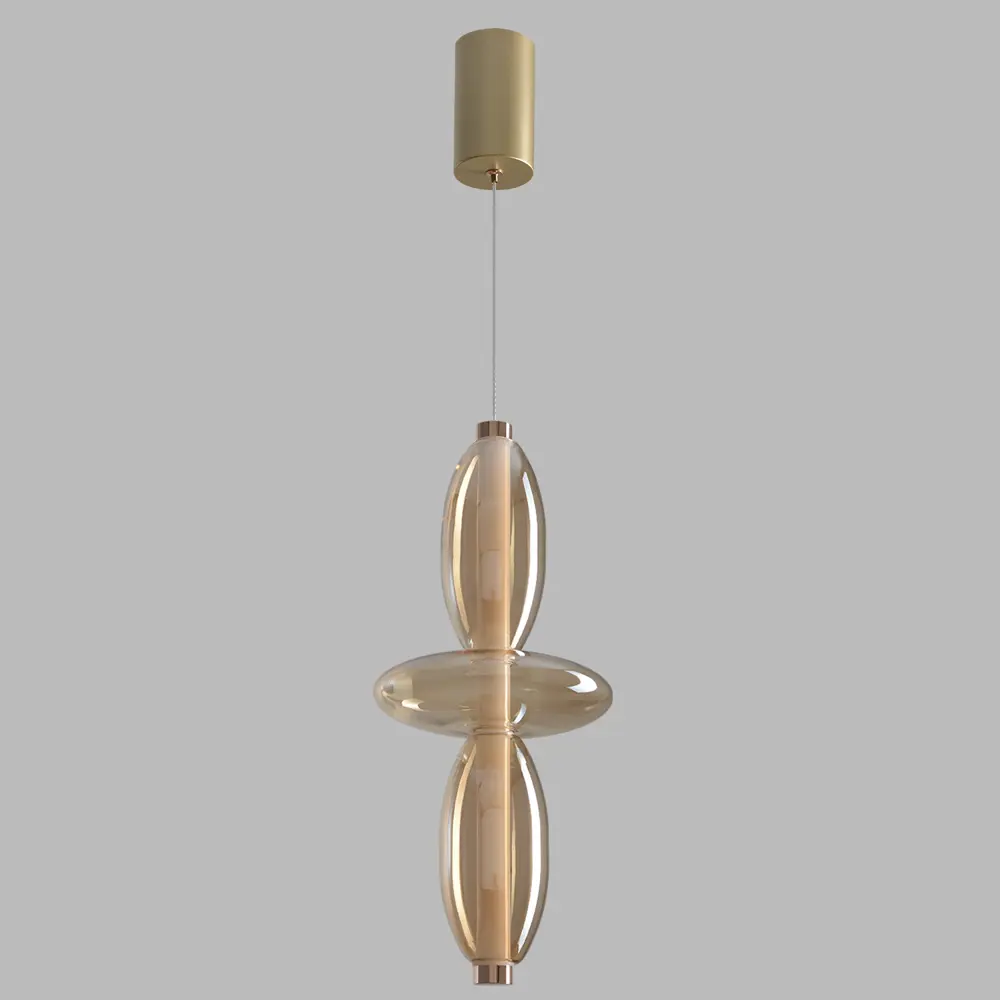 Фото 6 Светильник подвесной светодиодный Crystal lux Quasar sp14w led amber 5 м² нейтральный белый свет цвет золото Фото 6 Светильник подвесной светодиодный Crystal lux Quasar sp14w led amber 5 м² нейтральный белый свет цвет золото