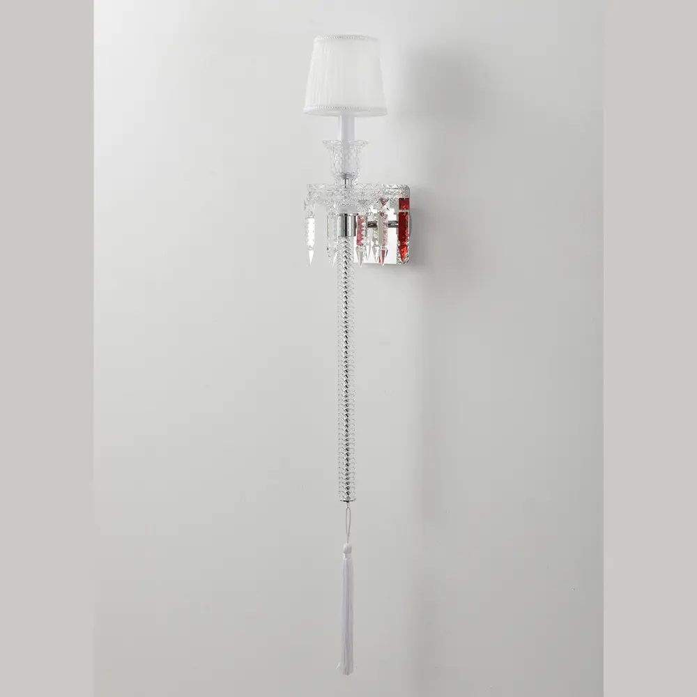 Фото 2 Настенный светильник Crystal lux Princess ap1 цвет хром Фото 2 Настенный светильник Crystal lux Princess ap1 цвет хром