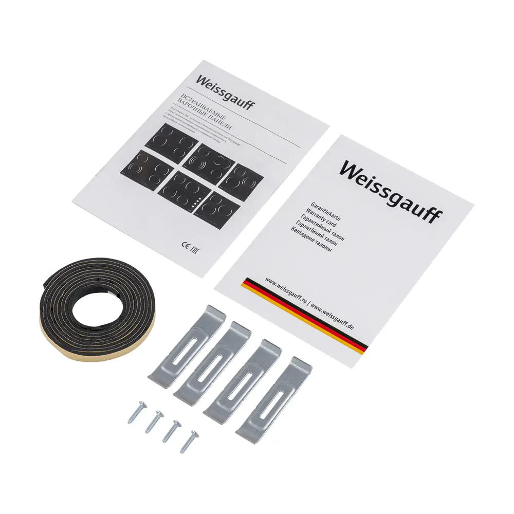 Фото 8 Электрическая варочная панель Weissgauff HV 640 B 58 см 4 конфорки цвет черный