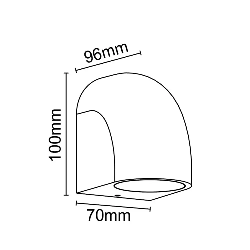 Фото 3 Светильник уличный настенный Mantra 9109 12 Вт IP65 цвет белый Фото 3 Светильник уличный настенный Mantra 9109 12 Вт IP65 цвет белый