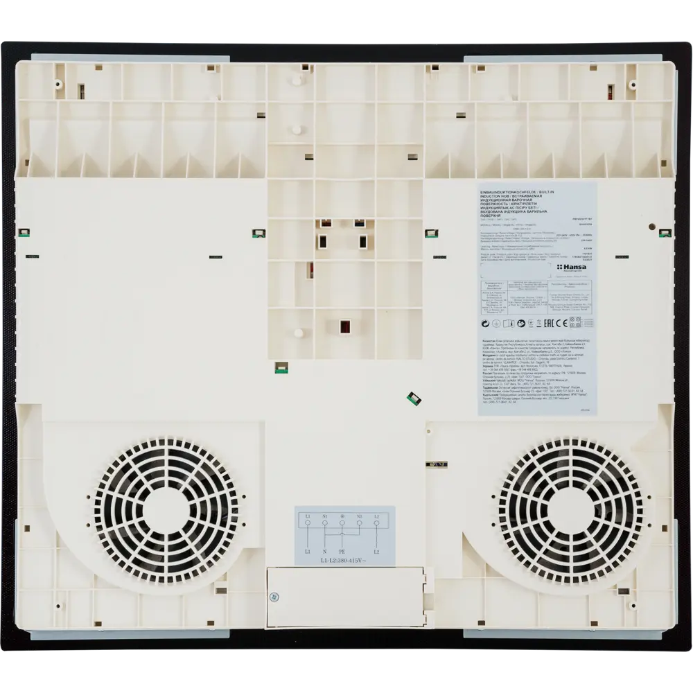 Фото 7 Индукционная варочная панель Hansa BHI683200 59 см 4 конфорки цвет чёрный