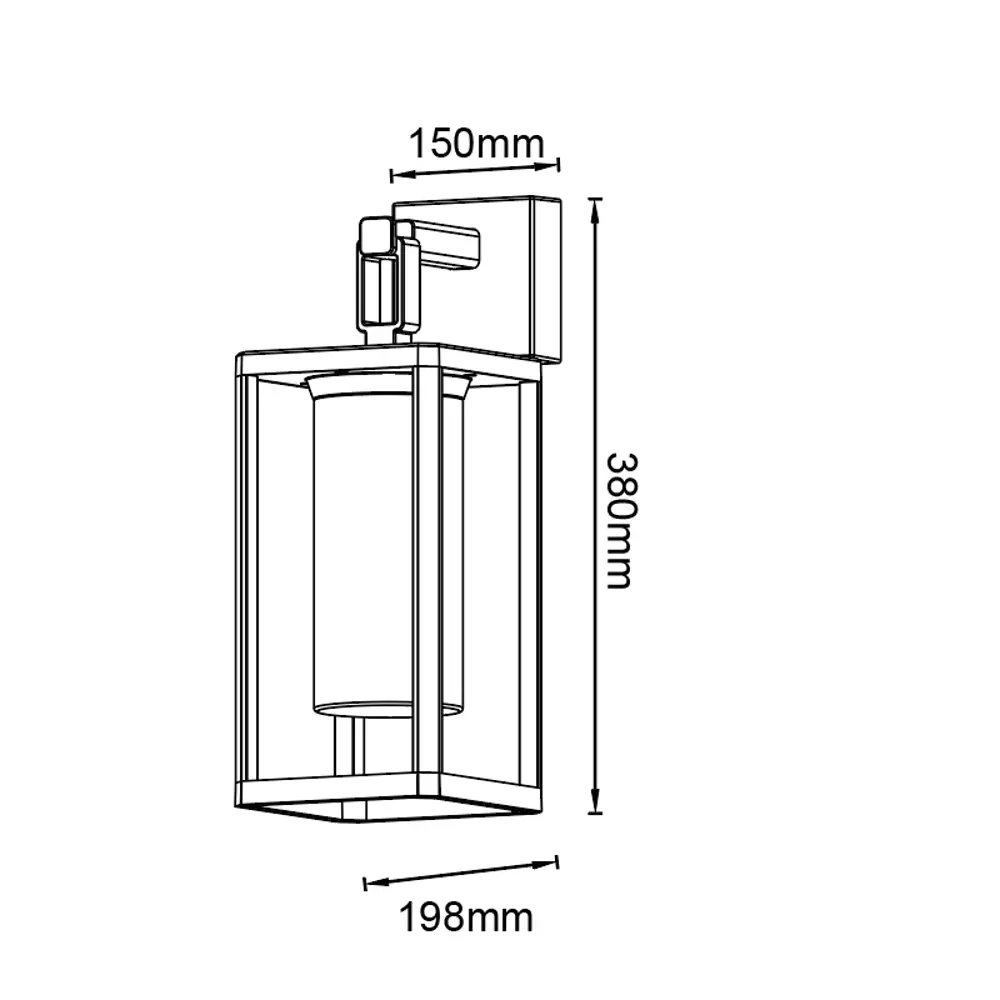 Фото 4 Светильник уличный настенный Mantra 9112 20 Вт IP65 цвет белый Фото 4 Светильник уличный настенный Mantra 9112 20 Вт IP65 цвет белый