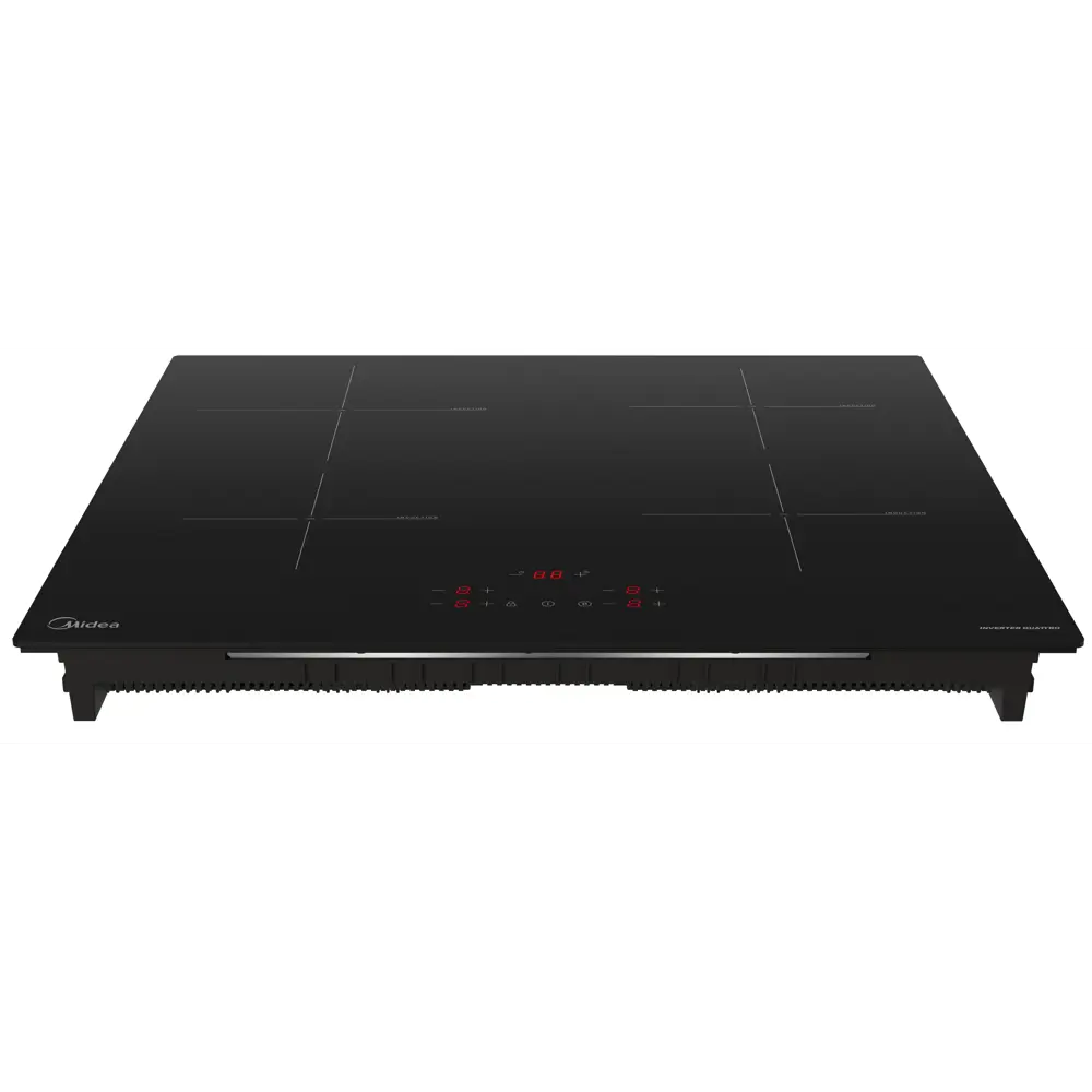 Фото 3 Индукционная варочная панель Midea MIH64202 52 см 4 конфорки цвет черный Фото 3 Индукционная варочная панель Midea MIH64202 52 см 4 конфорки цвет черный