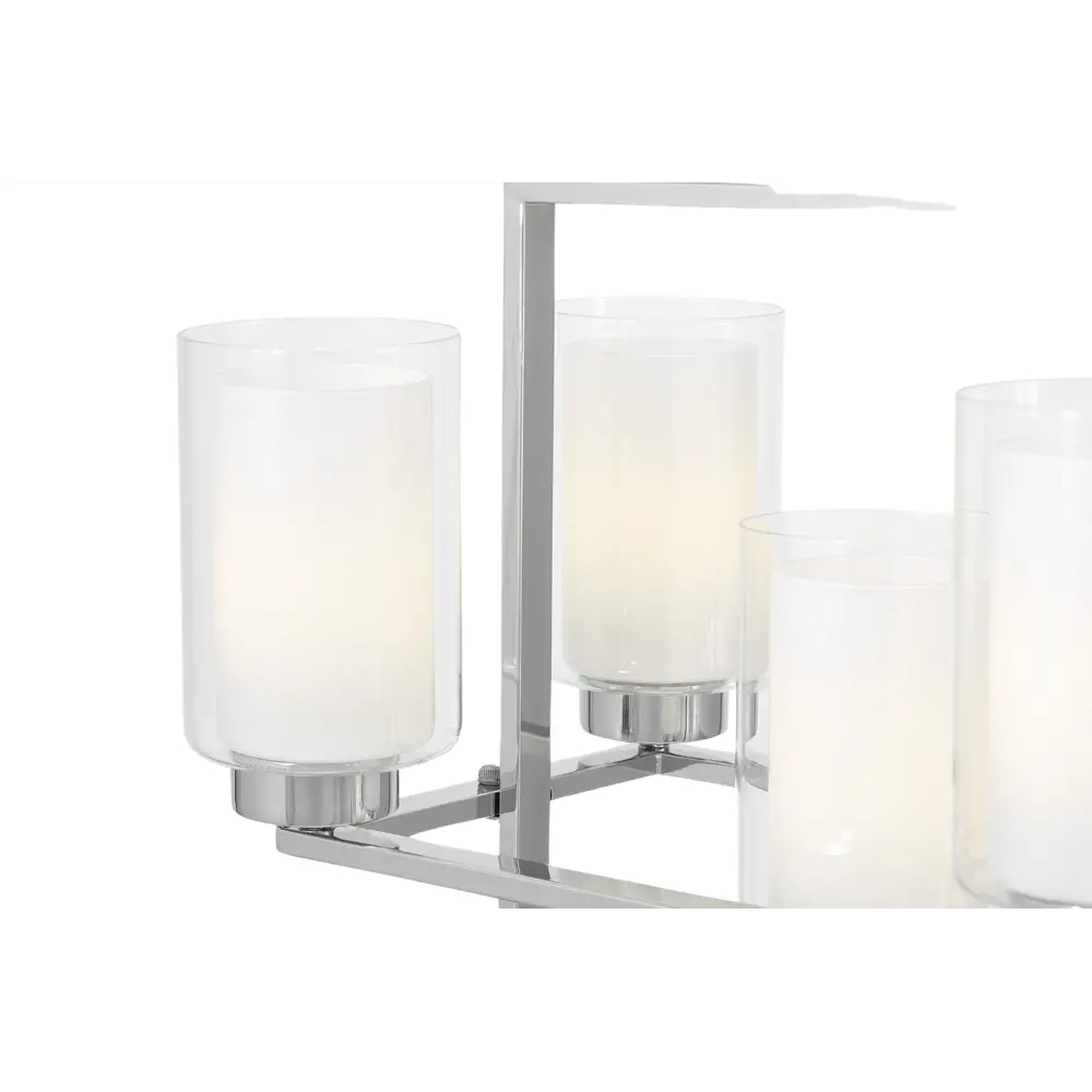 Фото 2 Светильник подвесной Lumina deco Lino Lmd_ldp_1239-8_chr 8 ламп 19 м² цвет хром/прозрачный Фото 2 Светильник подвесной Lumina deco Lino Lmd_ldp_1239-8_chr 8 ламп 19 м² цвет хром/прозрачный