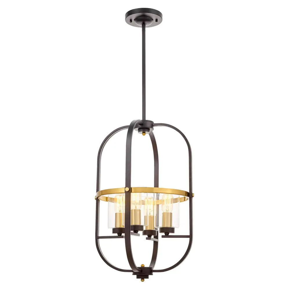 Фото 6 Светильник подвесной Lumina deco Monterey Lmd_ldp_1141-4_bk_md 4 лампы 10 м² цвет черный Фото 6 Светильник подвесной Lumina deco Monterey Lmd_ldp_1141-4_bk_md 4 лампы 10 м² цвет черный