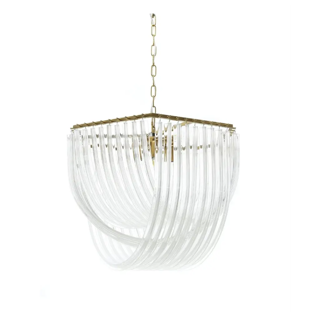 Фото Люстра подвесная Lumina deco Weddini Lmd_ldp_6001-600_gd_cl 6 ламп 10 м² цвет бронза/прозрачный Фото Люстра подвесная Lumina deco Weddini Lmd_ldp_6001-600_gd_cl 6 ламп 10 м² цвет бронза/прозрачный