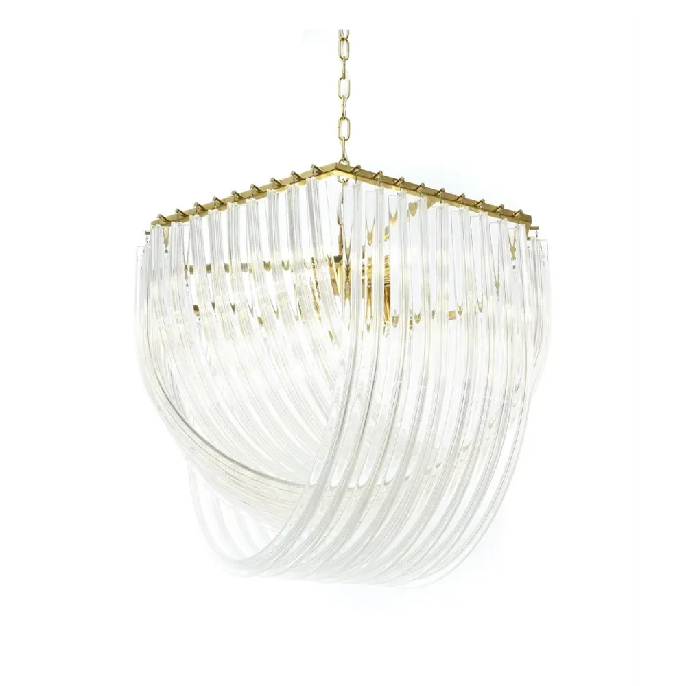 Фото 4 Люстра подвесная Lumina deco Weddini Lmd_ldp_6001-600_gd_cl 6 ламп 10 м² цвет бронза/прозрачный Фото 4 Люстра подвесная Lumina deco Weddini Lmd_ldp_6001-600_gd_cl 6 ламп 10 м² цвет бронза/прозрачный