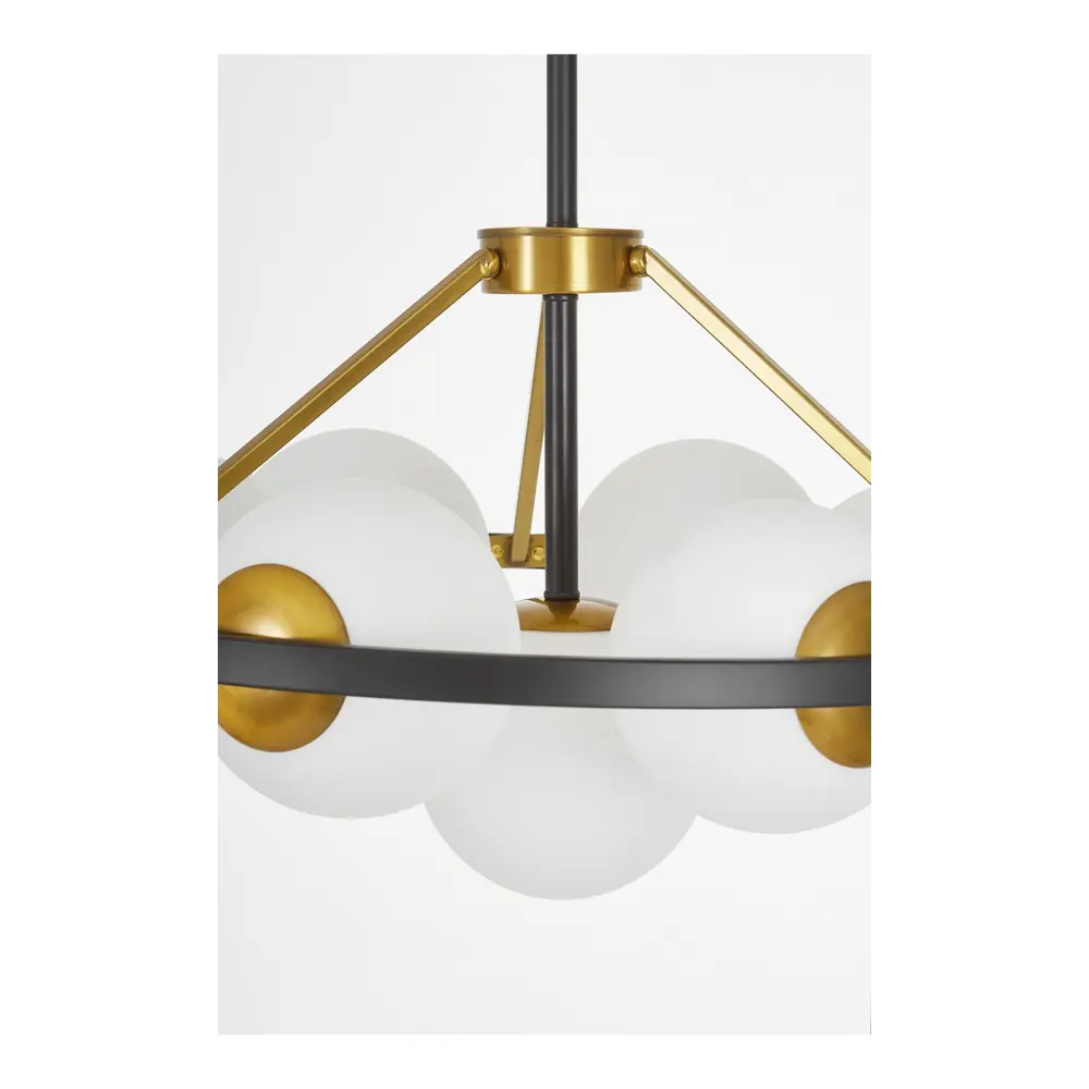 Фото 5 Люстра на штанге Lumina deco Donzano Lmd_ldp_8034-7_bk_wt 7 ламп 17 м² цвет белый/черный Фото 5 Люстра на штанге Lumina deco Donzano Lmd_ldp_8034-7_bk_wt 7 ламп 17 м² цвет белый/черный