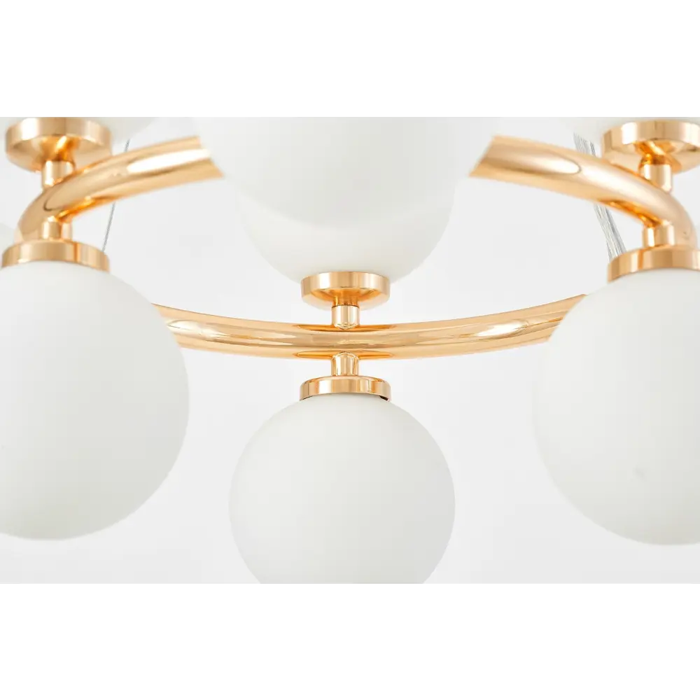 Фото 3 Люстра подвесная Lumina deco Marsiada Lmd_ldp_6033-9_fgd 9 ламп 12 м² цвет белый/розовое золото Фото 3 Люстра подвесная Lumina deco Marsiada Lmd_ldp_6033-9_fgd 9 ламп 12 м² цвет белый/розовое золото