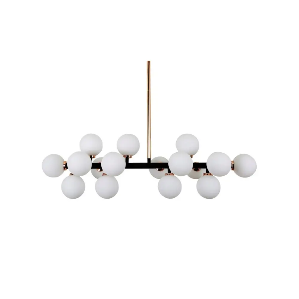 Фото 2 Люстра на штанге Lumina deco Marsiada Lmd_ldp_6033-16_bk_gd 16 ламп 21 м² цвет черный/золотой Фото 2 Люстра на штанге Lumina deco Marsiada Lmd_ldp_6033-16_bk_gd 16 ламп 21 м² цвет черный/золотой