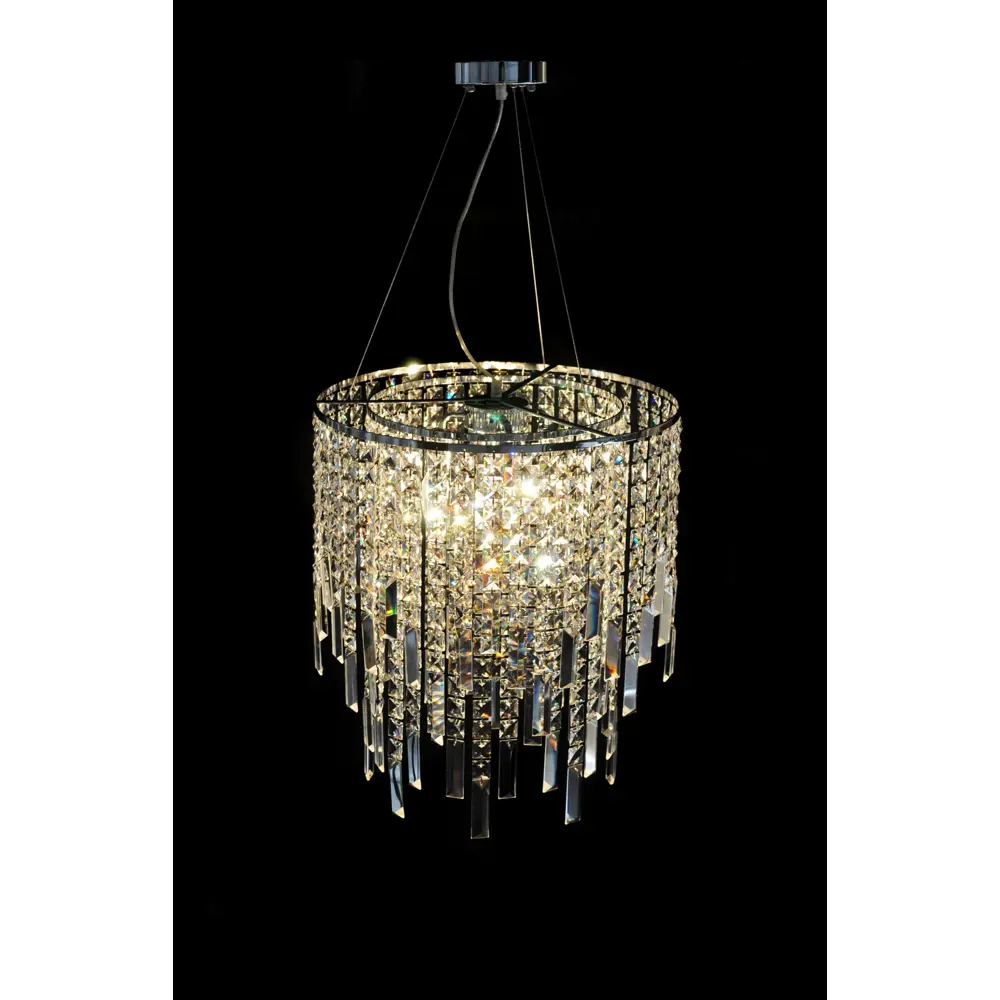 Фото 2 Люстра подвесная Lumina deco Zucchero Lmd_ldp_2159-350_chr 4 лампы 7 м² цвет прозрачный Фото 2 Люстра подвесная Lumina deco Zucchero Lmd_ldp_2159-350_chr 4 лампы 7 м² цвет прозрачный