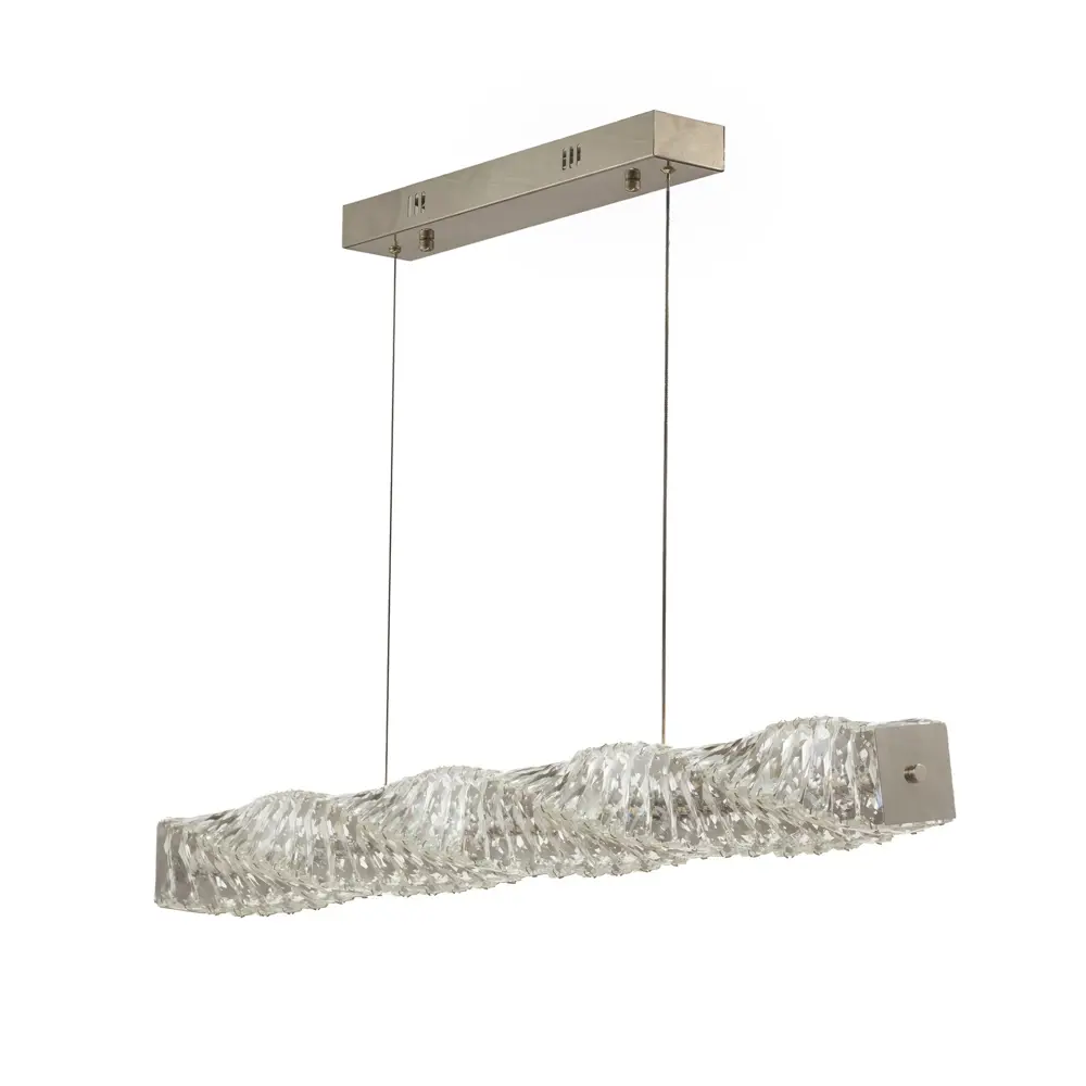 Фото 6 Светильник подвесной светодиодный Lumina deco 6035 Lmd_ldp_6035-pr_chr нейтральный белый свет цвет хром/прозрачный Фото 6 Светильник подвесной светодиодный Lumina deco 6035 Lmd_ldp_6035-pr_chr нейтральный белый свет цвет хром/прозрачный