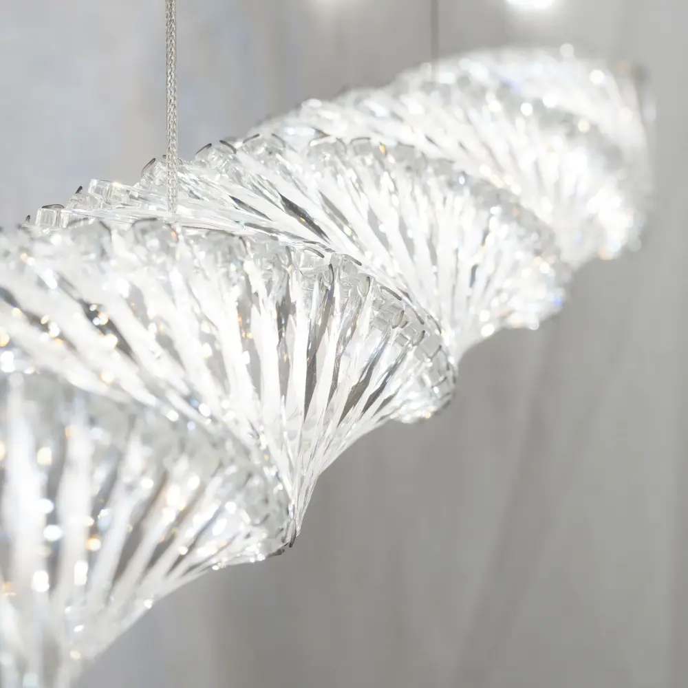 Фото 7 Светильник подвесной светодиодный Lumina deco 6035 Lmd_ldp_6035-pr_chr нейтральный белый свет цвет хром/прозрачный Фото 7 Светильник подвесной светодиодный Lumina deco 6035 Lmd_ldp_6035-pr_chr нейтральный белый свет цвет хром/прозрачный