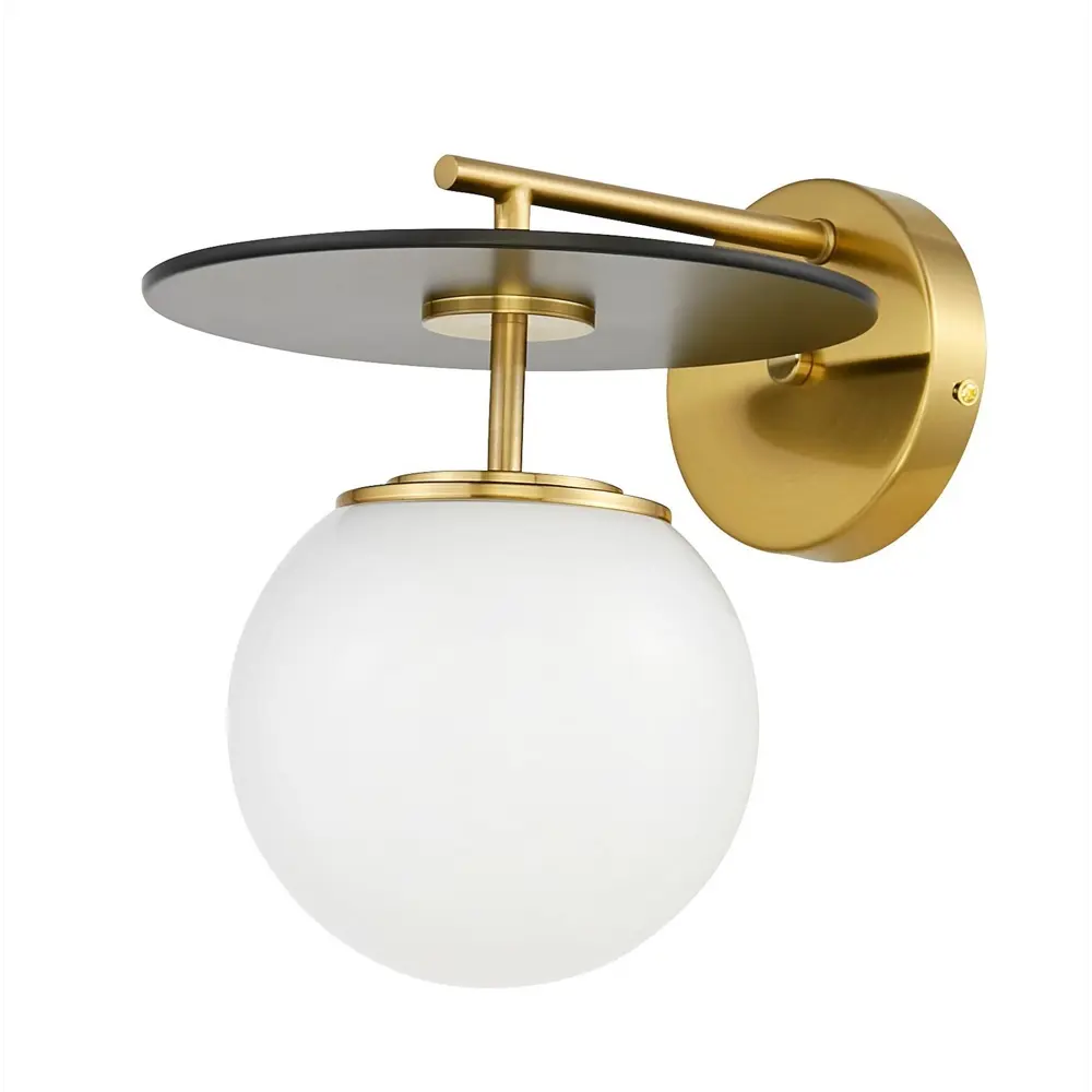 Фото 3 Настенный светильник Lumina deco Dalton Lmd_ldw_7014-1_md_bk цвет белый/бронза