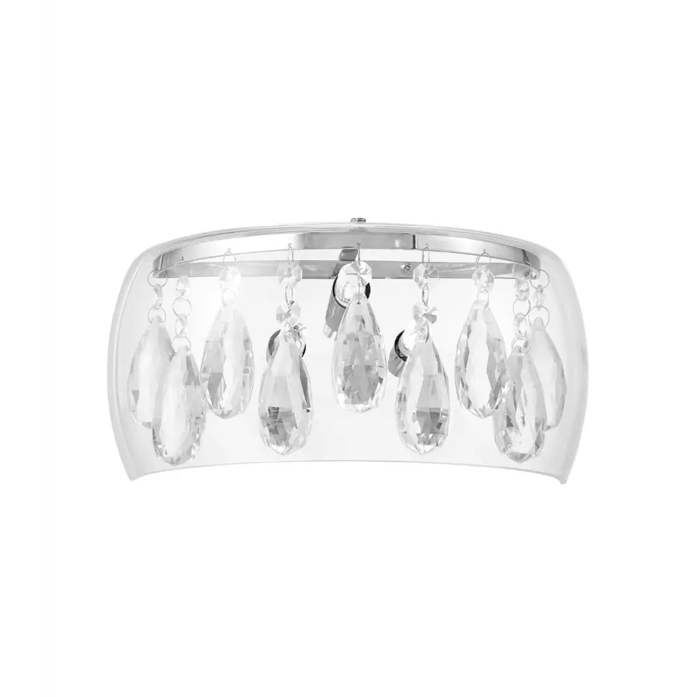 Фото Настенный светильник Lumina deco Tosso Lmd_ldw_8066-1_pr цвет хром/прозрачный