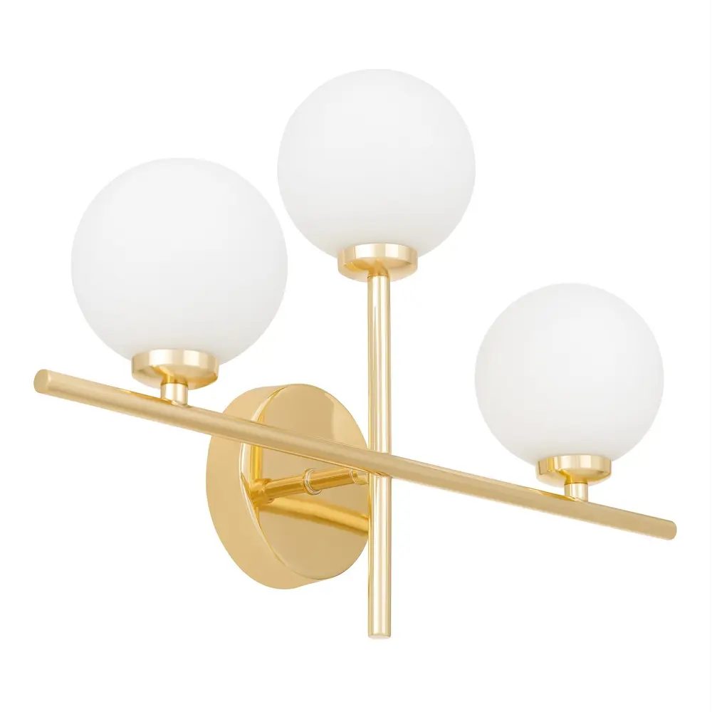 Фото 3 Настенный светильник Lumina deco Marsiada Lmd_ldw_6033n-3_f.gd цвет белый/розовое золото