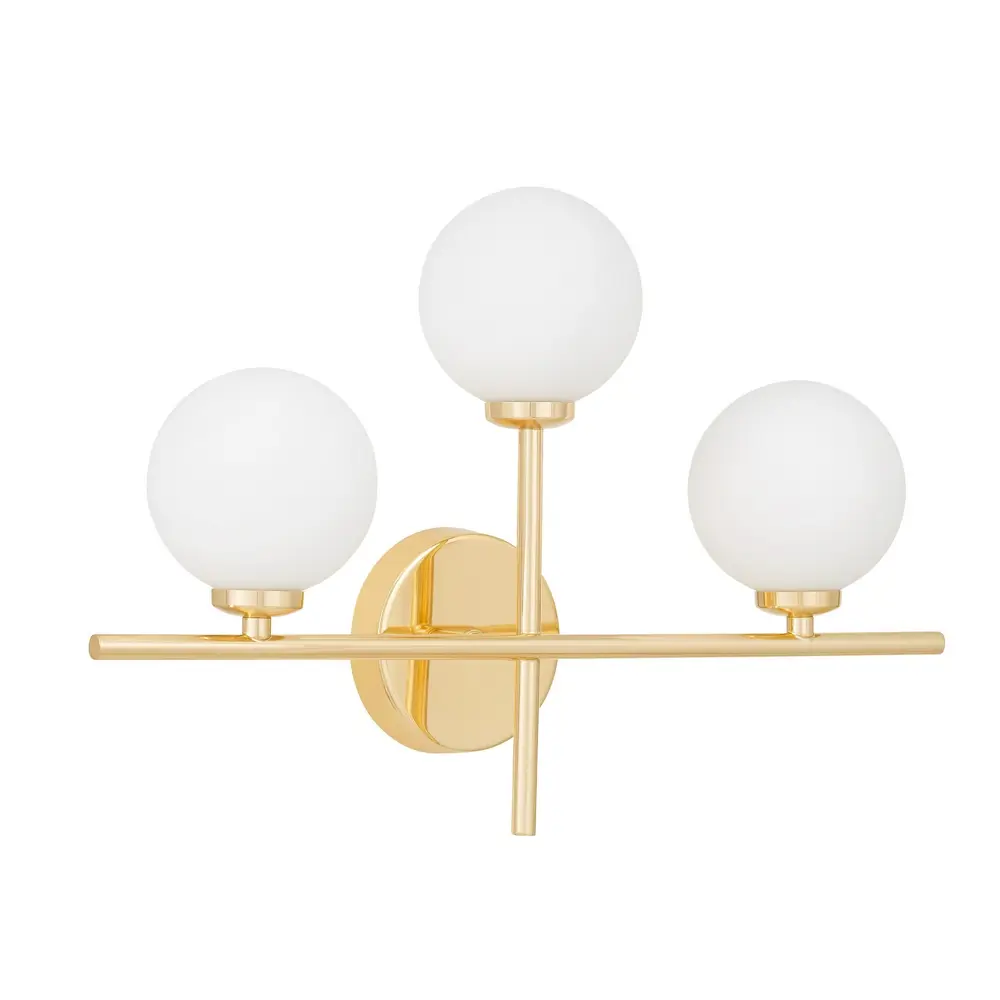 Фото 4 Настенный светильник Lumina deco Marsiada Lmd_ldw_6033n-3_f.gd цвет белый/розовое золото