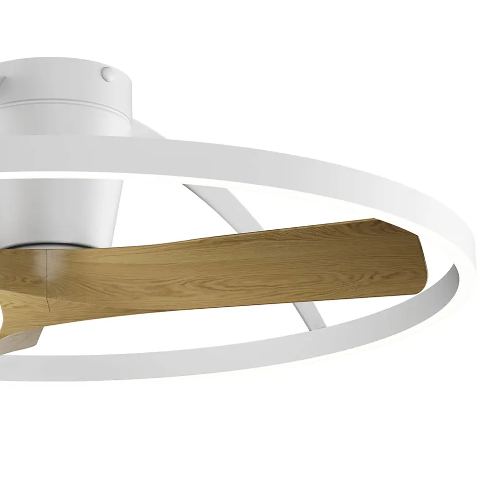 Фото 3 Люстра-вентилятор светодиодная Mantra Mn_9045 с пультом 13 м² освещение от 13 до 20 м² вентиляция регулируемый белый свет цвет белый Фото 3 Люстра-вентилятор светодиодная Mantra Mn_9045 с пультом 13 м² освещение от 13 до 20 м² вентиляция регулируемый белый свет цвет белый