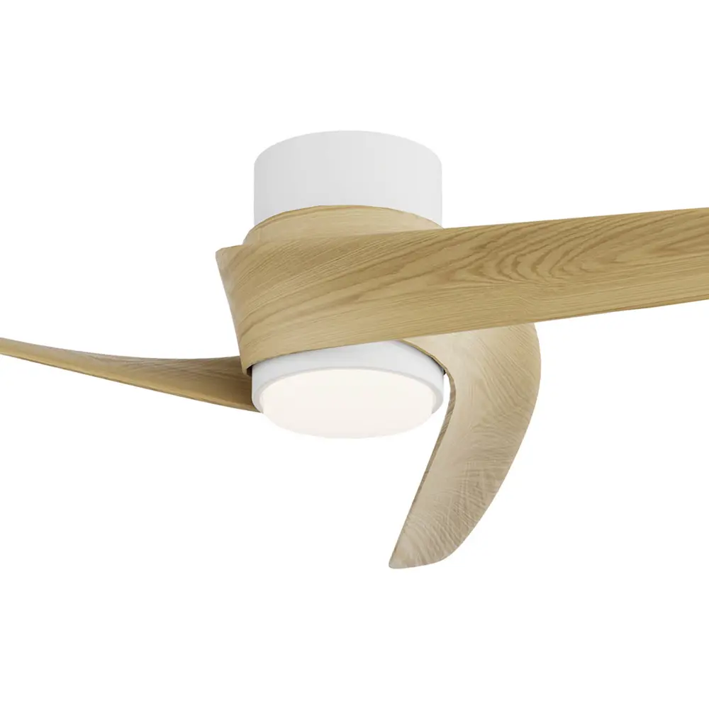 Фото 2 Люстра-вентилятор светодиодная Mantra Mn_9065 с пультом 9 м² освещение от 13 до 20 м² вентиляция регулируемый белый свет цвет белый