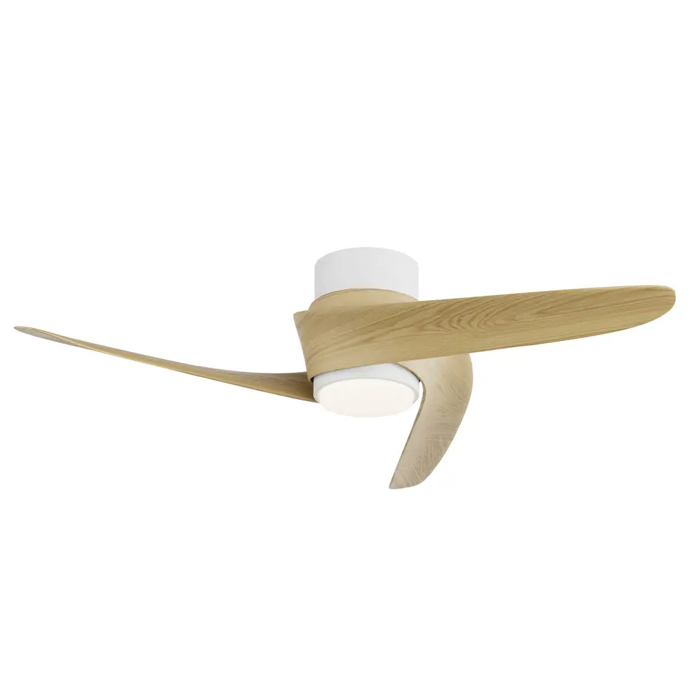 Фото Люстра-вентилятор светодиодная Mantra Mn_9065 с пультом 9 м² освещение от 13 до 20 м² вентиляция регулируемый белый свет цвет белый