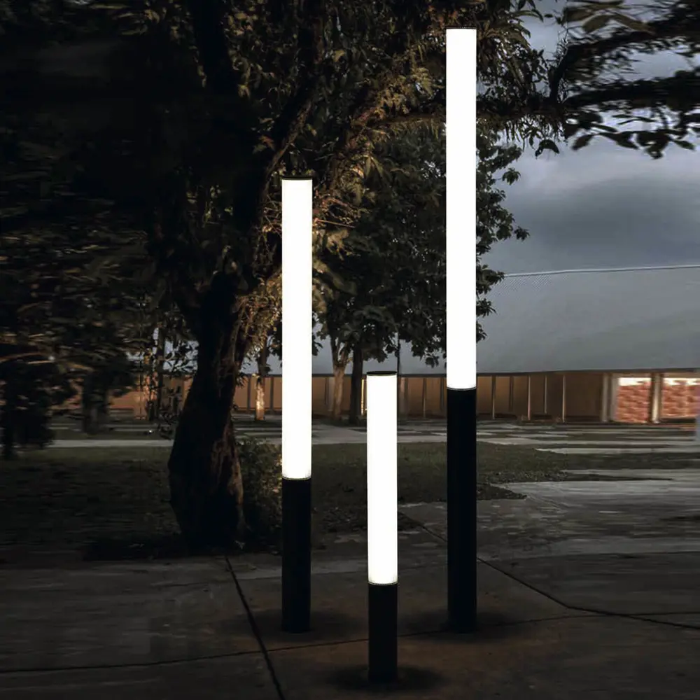 Фото 4 Фонарный столб уличный светодиодный Mantra Mn_9278 205 см теплый белый свет цвет черный Фото 4 Фонарный столб уличный светодиодный Mantra Mn_9278 205 см теплый белый свет цвет черный