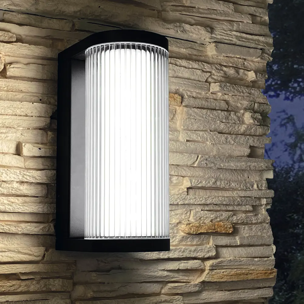 Фото 4 Светильник уличный настенный светодиодный Mantra Gant Mn_9155 12 Вт IP65 цвет черный