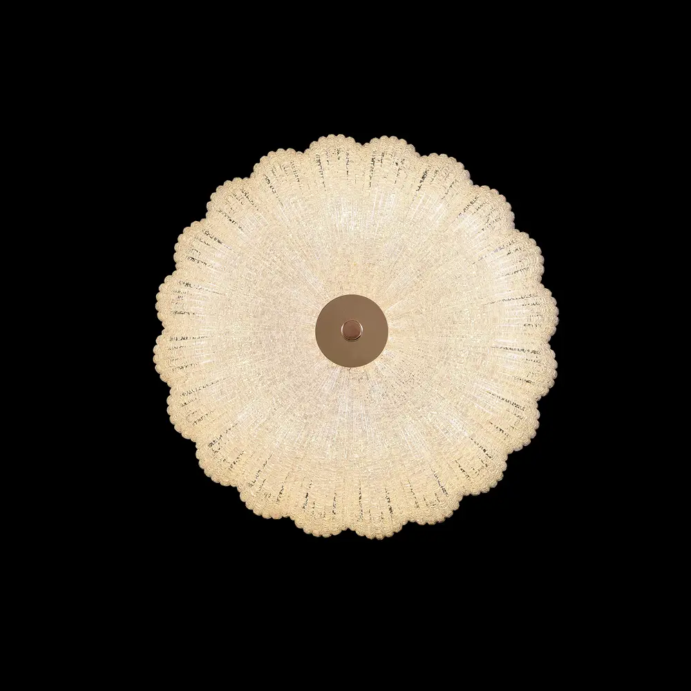 Фото 5 Светильник потолочный светодиодный Crystal lux Solaris с пультом управления 6 м² регулируемый белый свет цвет золото/прозрачный Фото 5 Светильник потолочный светодиодный Crystal lux Solaris с пультом управления 6 м² регулируемый белый свет цвет золото/прозрачный