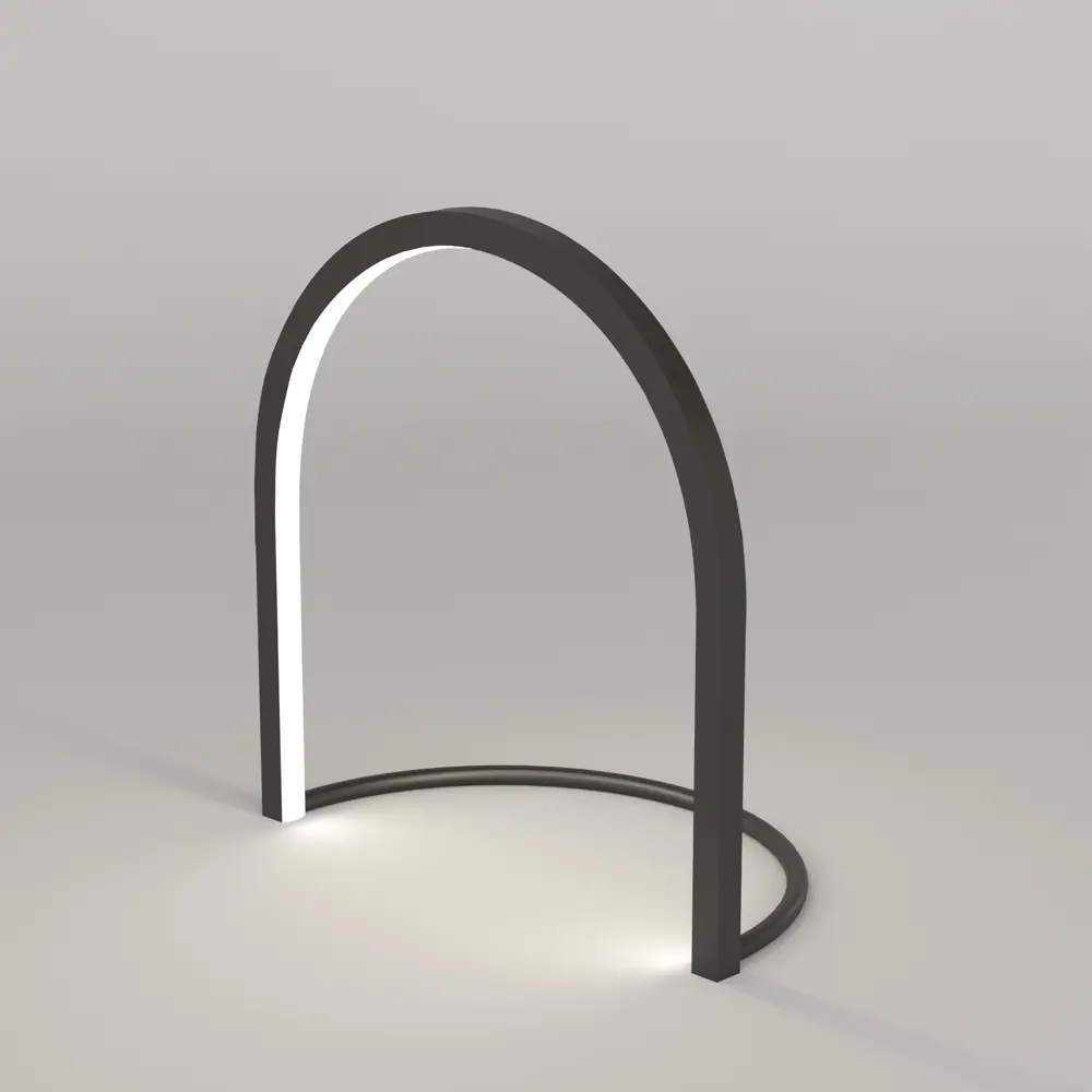 Фото Настольная лампа светодиодная Eurosvet Over A071222 теплый белый свет цвет черный