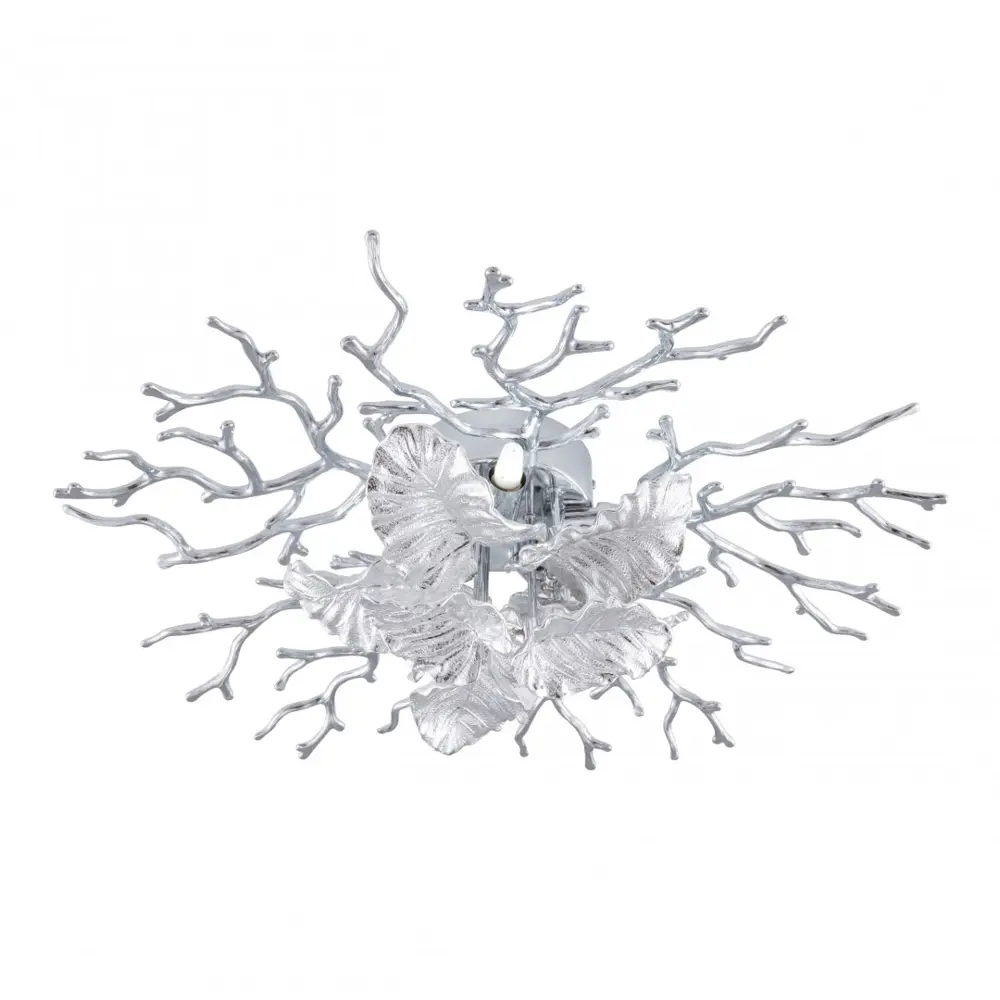 Фото Люстра потолочная Arte milano Milan23/d500/4 cr 3 лампы 6 м² цвет никель