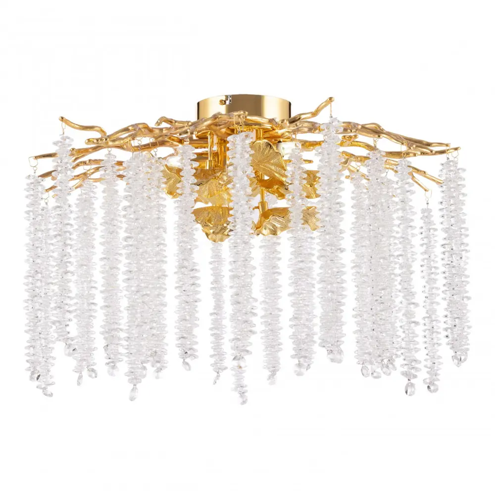 Фото Люстра потолочная Arte milano Milan23/d500/4/a gd 3 лампы 6 м² цвет золото