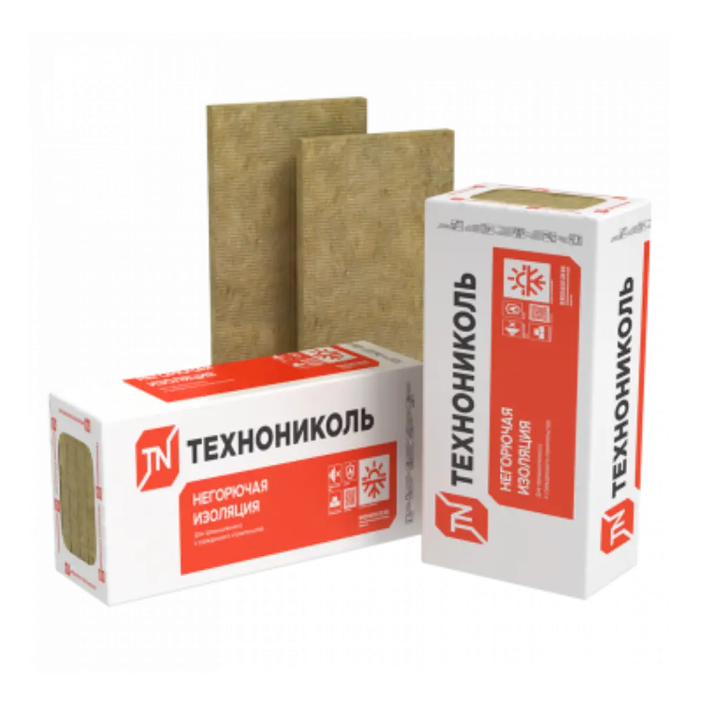 Фото Минеральная вата Технониколь Технофас Оптима 100мм 1200x600м 2.16м² 3шт Фото Минеральная вата Технониколь Технофас Оптима 100мм 1200x600м 2.16м² 3шт