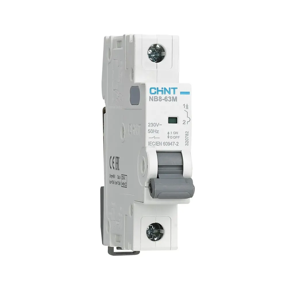 Фото Автоматический выключатель Chint NB8-63M 1P C40 А 10 кА 320794 Фото Автоматический выключатель Chint NB8-63M 1P C40 А 10 кА 320794