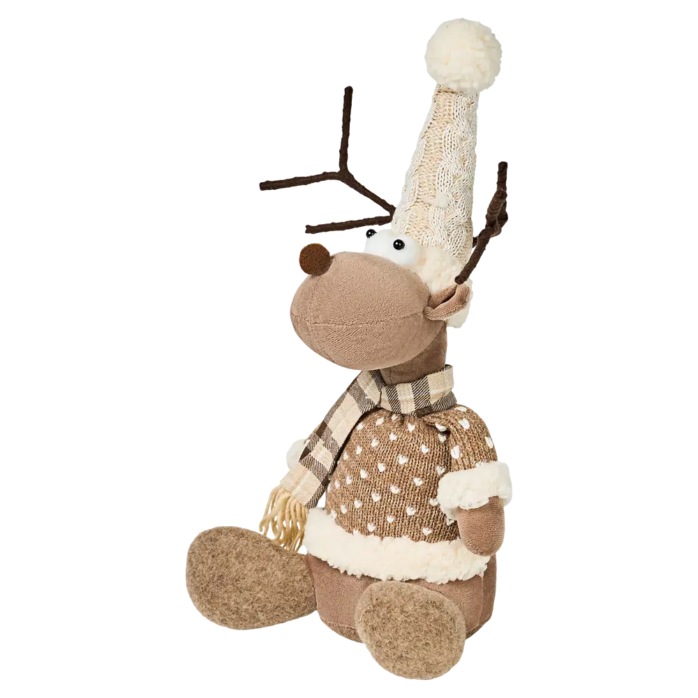 Фото 2 Фигура декоративная KREAFORTA Олень 40 см зеленый Фото 2 Фигура декоративная KREAFORTA Олень 40 см зеленый