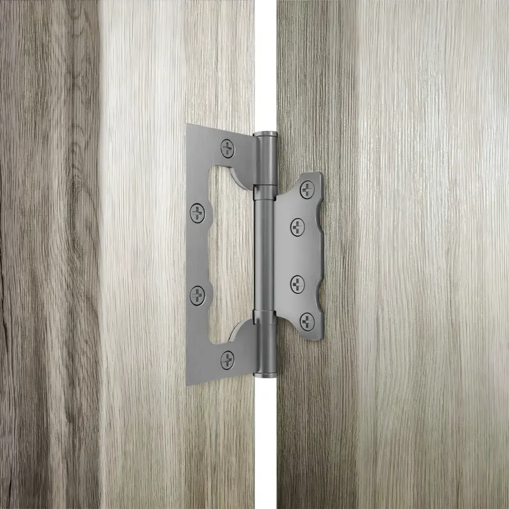 Фото 4 Дверь межкомнатная глухая Корса 90x200 см ПВХ цвет санремо светлый с замком и петлями