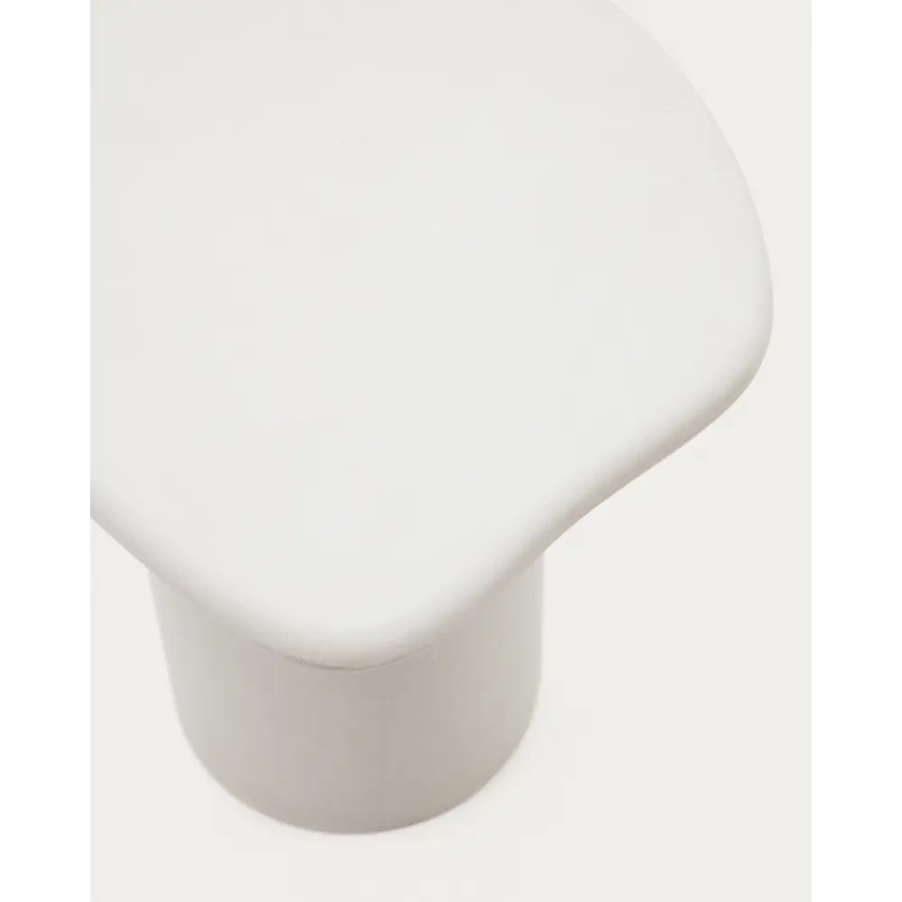 Фото 2 Приставной столик из белого цемента Macarella 48 x 47 см