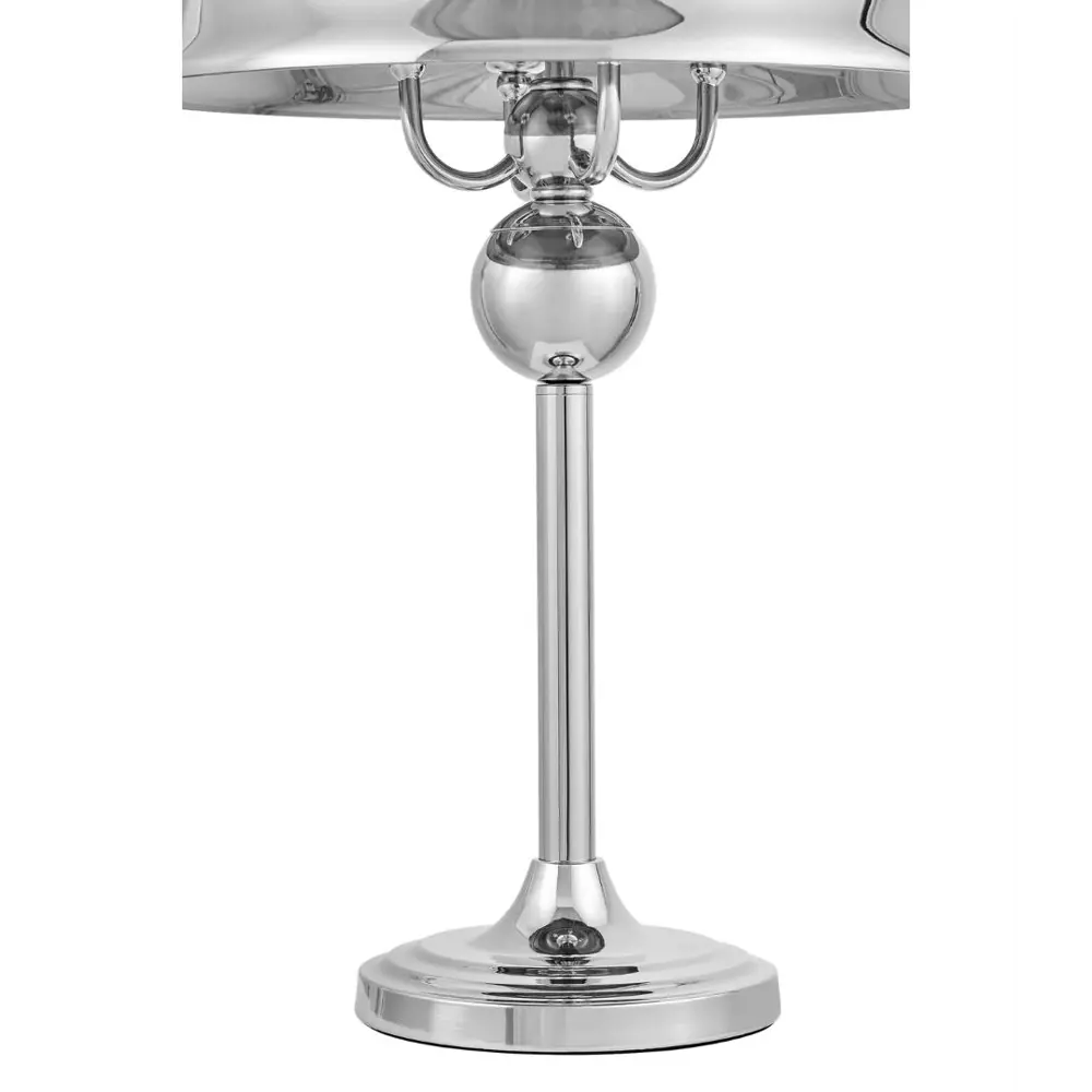 Фото 2 Настольная лампа Lumina deco Helmetti Ldt 6821-4 chr цвет серый/серебристый Фото 2 Настольная лампа Lumina deco Helmetti Ldt 6821-4 chr цвет серый/серебристый