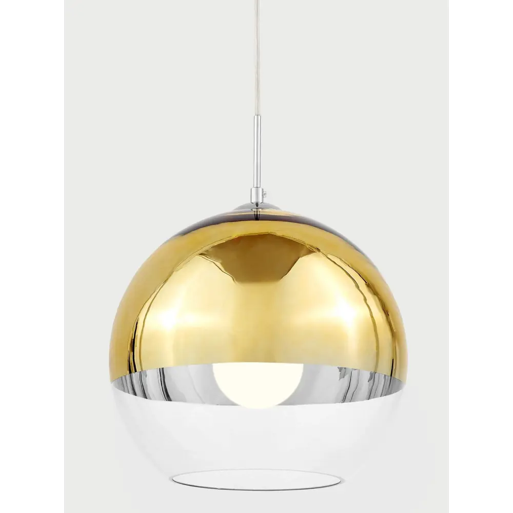 Фото 7 Светильник подвесной Lumina deco Veroni Ldp 1029-3 gd 3 лампы 5 м² цвет прозрачный/золотой