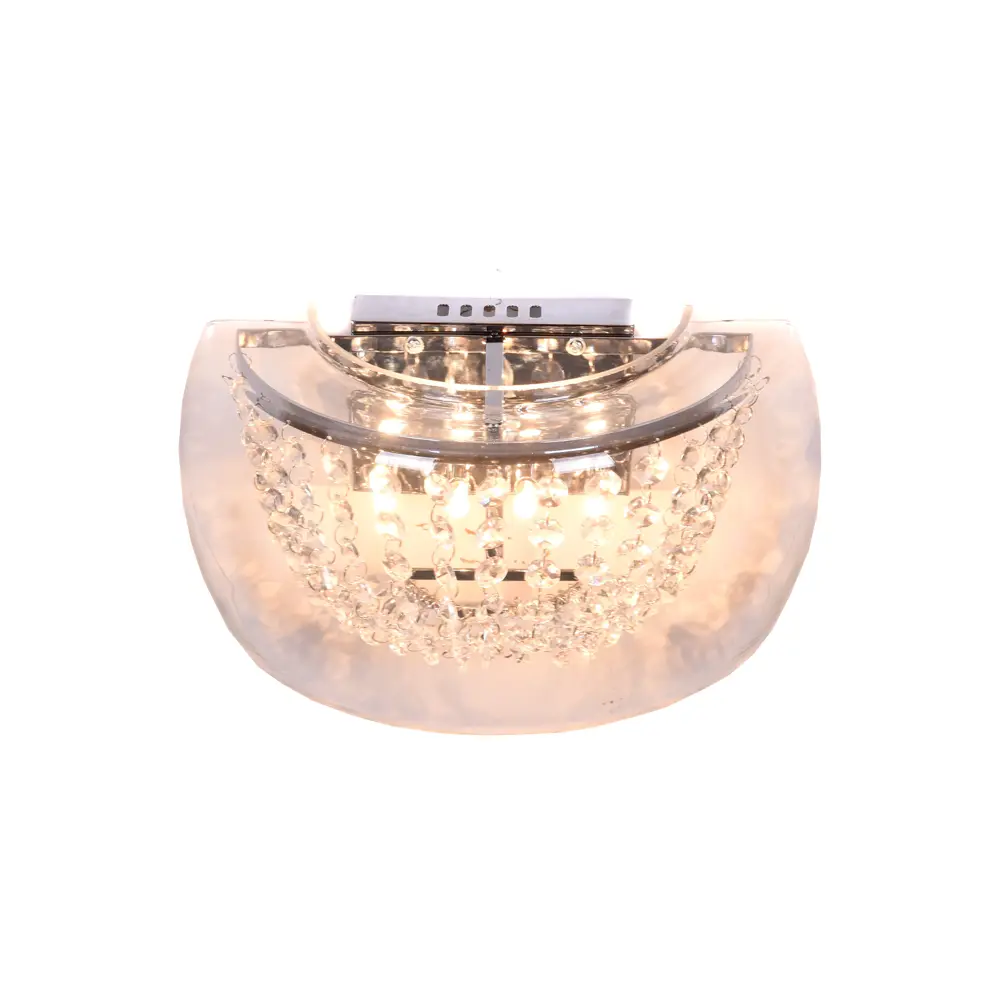 Фото 2 Настенный светильник Lumina deco Disposa Ldw 7018-4 pr цвет хром/прозрачный