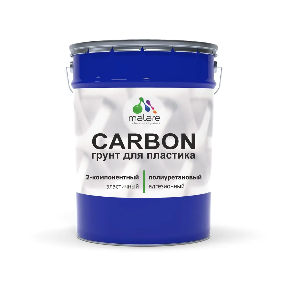 Фото Полиуретановый грунт Malare Carbon для пластика 16кг и 640г отвердитель Фото Полиуретановый грунт Malare Carbon для пластика 16кг и 640г отвердитель