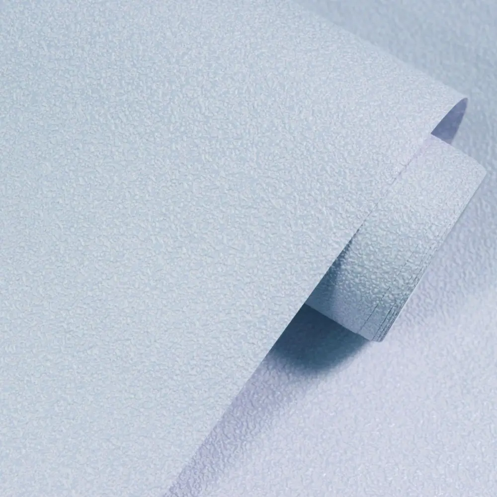 Фото 3 Обои флизелиновые Белвинил Крошка Еврокомфорт 1.06 м цвет голубой (антивандальная крошка 81) ЦБ-00000994