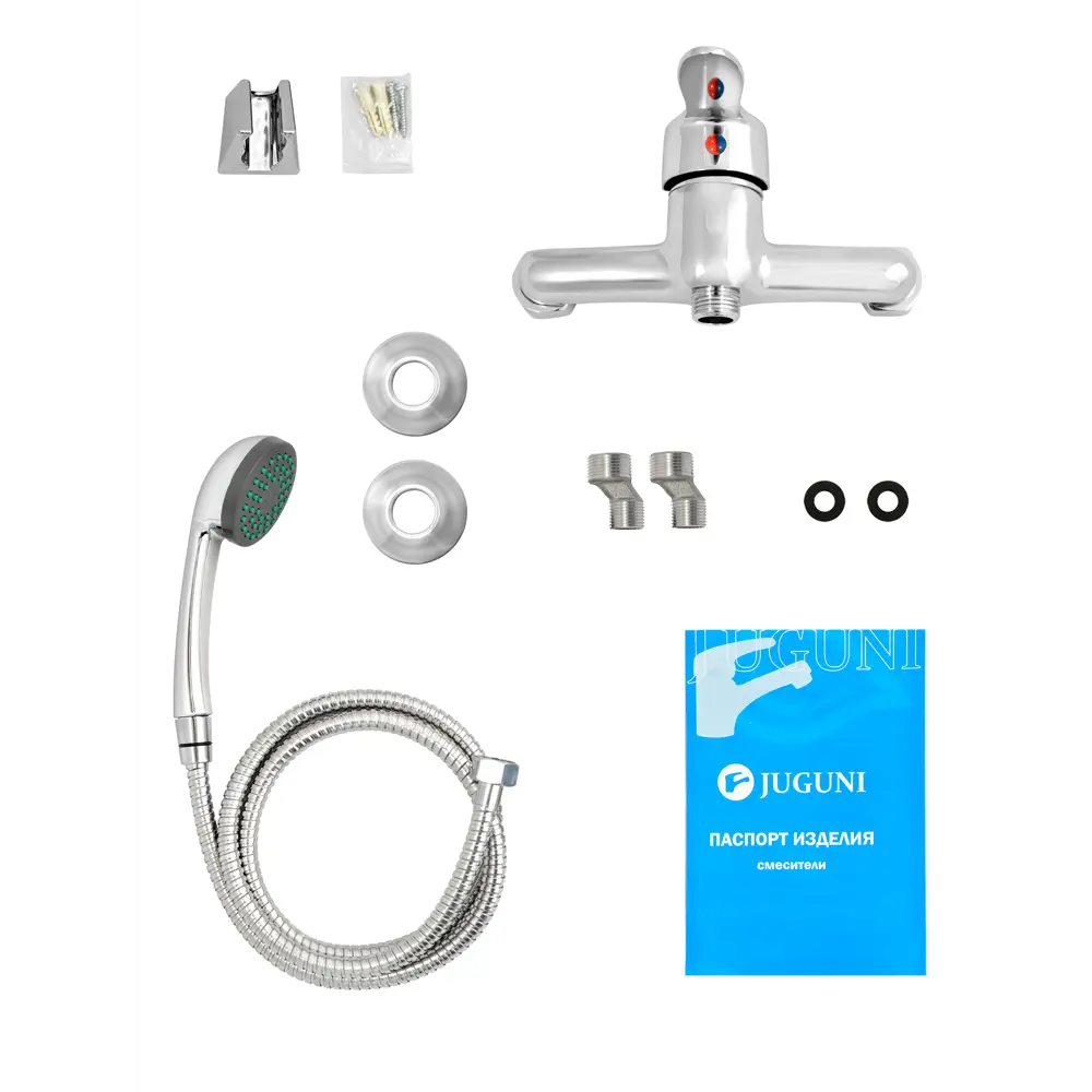Фото 10 Смеситель для душа Juguni Pegas 0402.606 однорычажный цвет хром