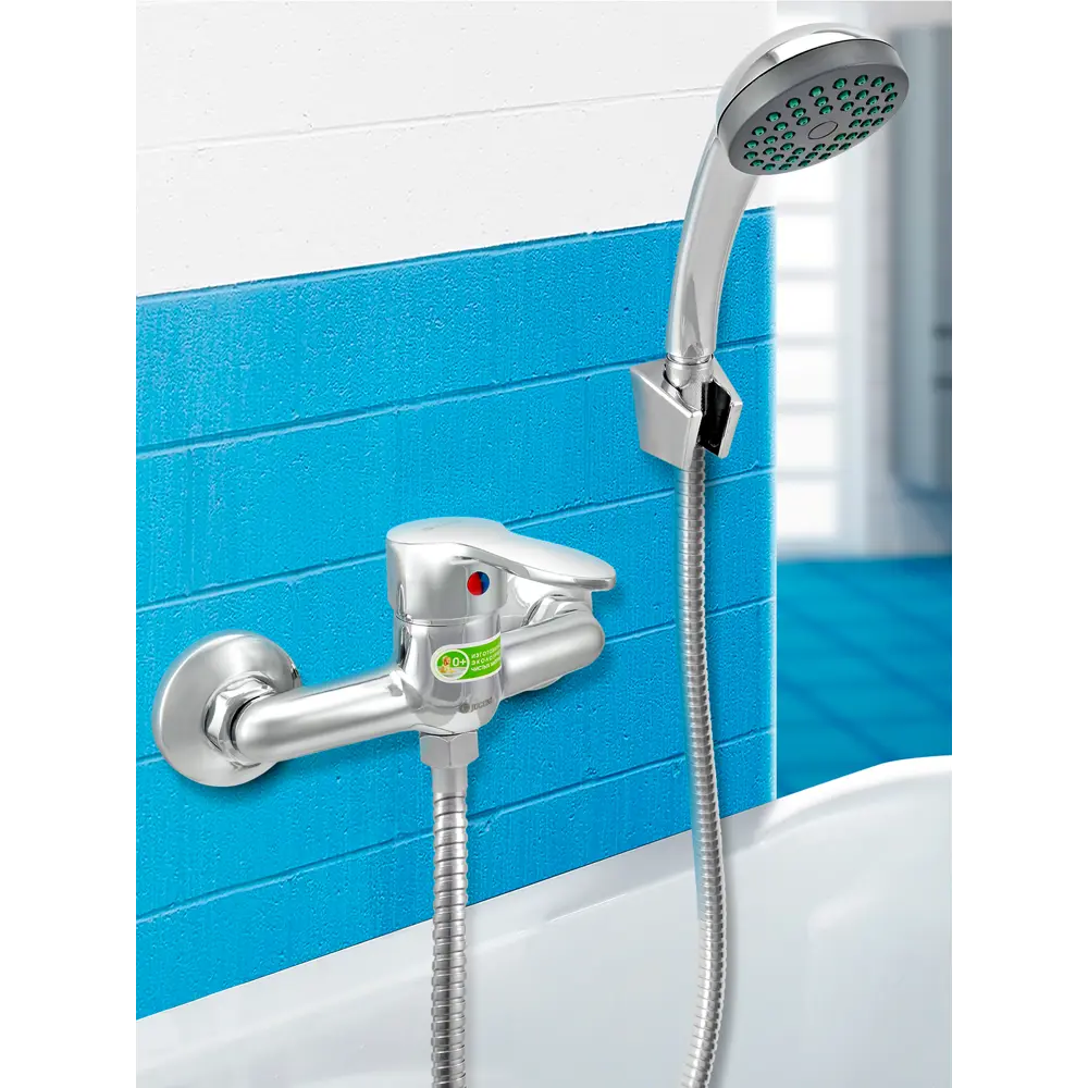 Фото 2 Смеситель для душа Juguni Pegas 0402.606 однорычажный цвет хром