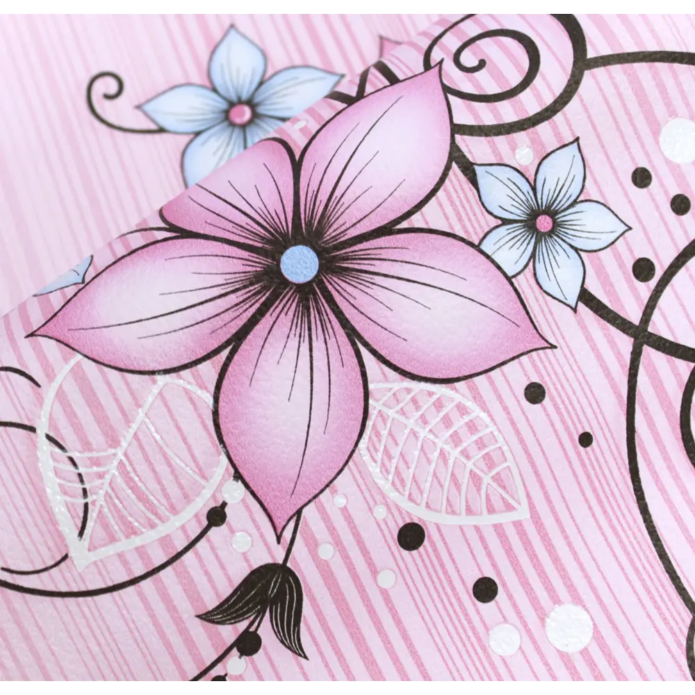 Фото 4 Обои бумажные Брянские обои Амелия Еврокомфорт 0.53 м цвет розовый;голубой;черный (амелия 4) 523134 Фото 4 Обои бумажные Брянские обои Амелия Еврокомфорт 0.53 м цвет розовый;голубой;черный (амелия 4) 523134